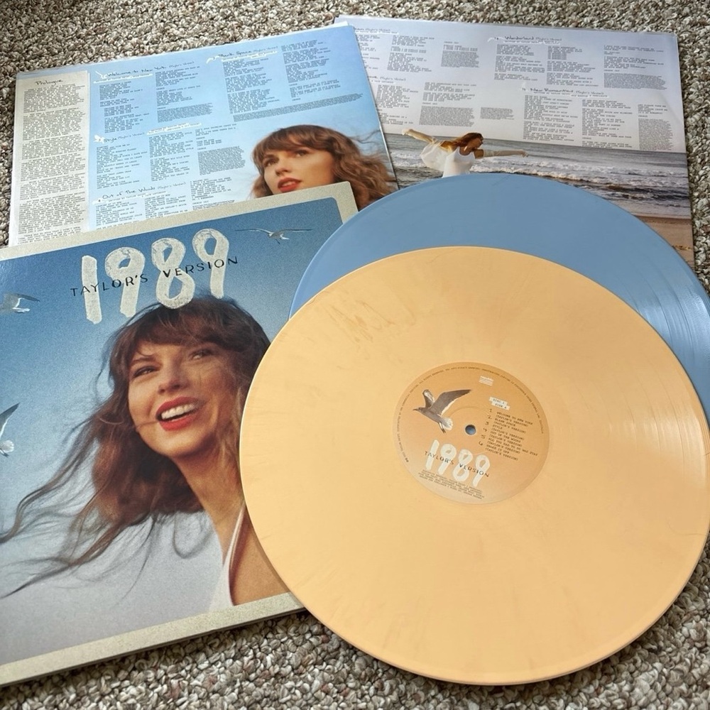 1989 (Taylor’s Version) 2LP blue/tangerine frankenvinyl